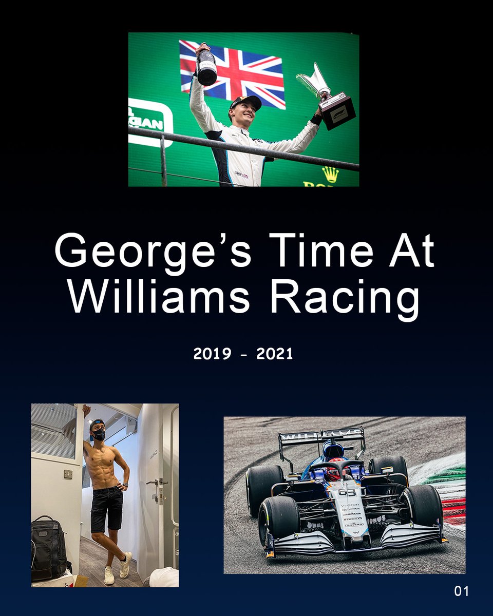 WilliamsRacing's tweet photo. We all know how much @georgerussell63 loves a PowerPoint 👀

Here's one more...👇 https://t.co/VvMsd2Q3u4