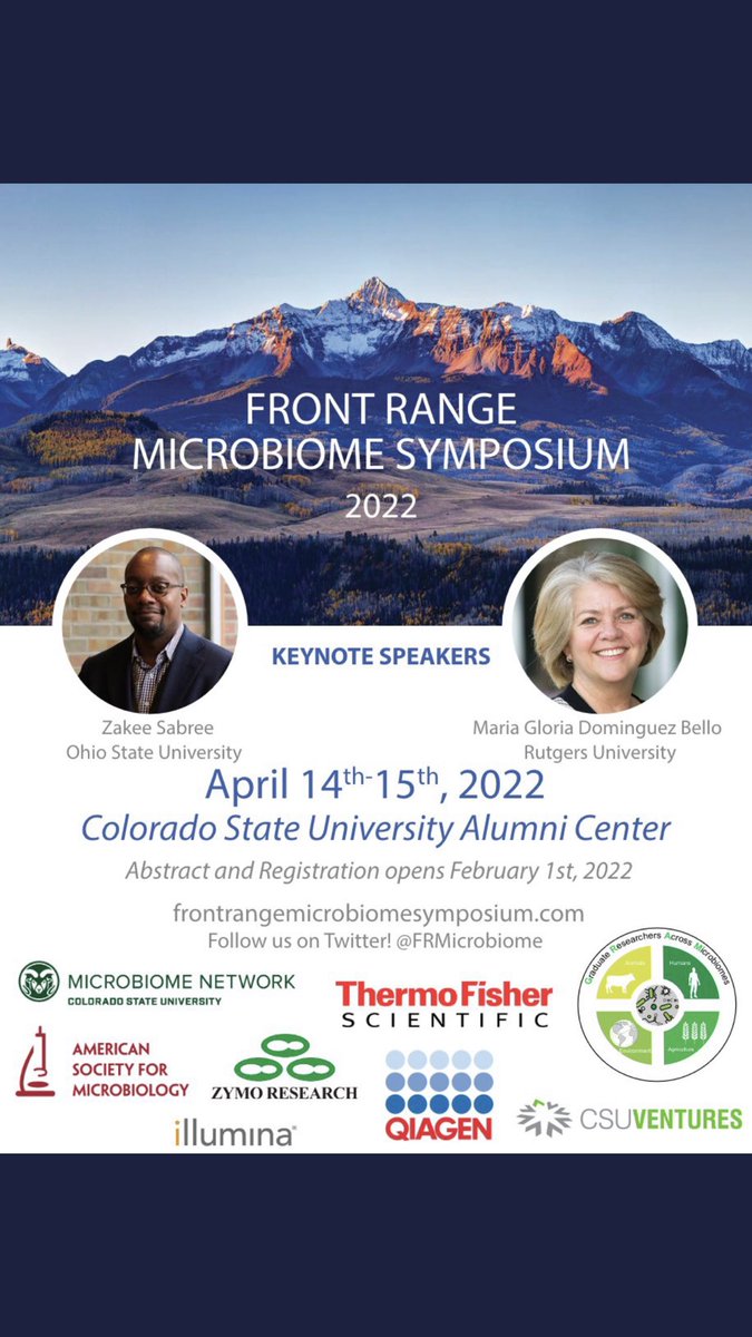Front Range Microbiome Symposium tweet media