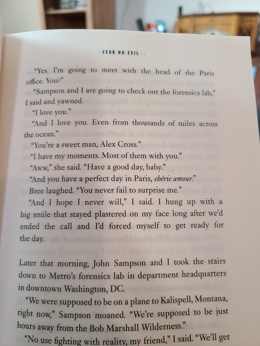 writer_84's tweet photo. Good morning so far, bagel for breakfast. Took the dog out earlier. Laundry is going and now getting lost in the latest @JP_Books Alex Cross book. #gooddaysofar https://t.co/SVPZ3A2IRQ