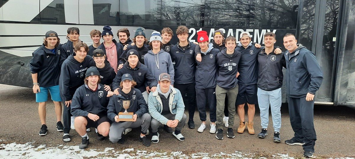 A21PrepHockey's tweet photo. Boys Prep picking up Trinity Cup on the way to Ulysse Cup in Montreal this weekend https://t.co/J7aPFSyoi5