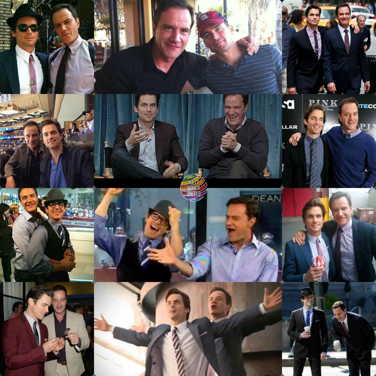 MattBomerUnited's tweet photo. Finishing off #friendshipfriday with a few photos of #MattBomer and #TimDekay. One of the things I admire most is the way they go out of their way to support each other, e.g. Tim at the GLSEN awards and the #normalheart premiere. ❤ https://t.co/vaMFFpJCvM