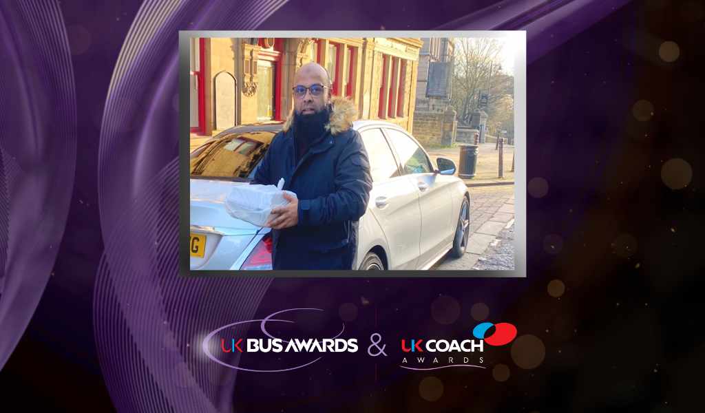 In the lockdown Sarfaraz Laher of @safewaycoaches played a massive role in helping in the community with food parcels &amp; school meals.  
 
He worked with local schools &amp; worked out which were struggling families.  

⭐  
#Recognising #UKBCA