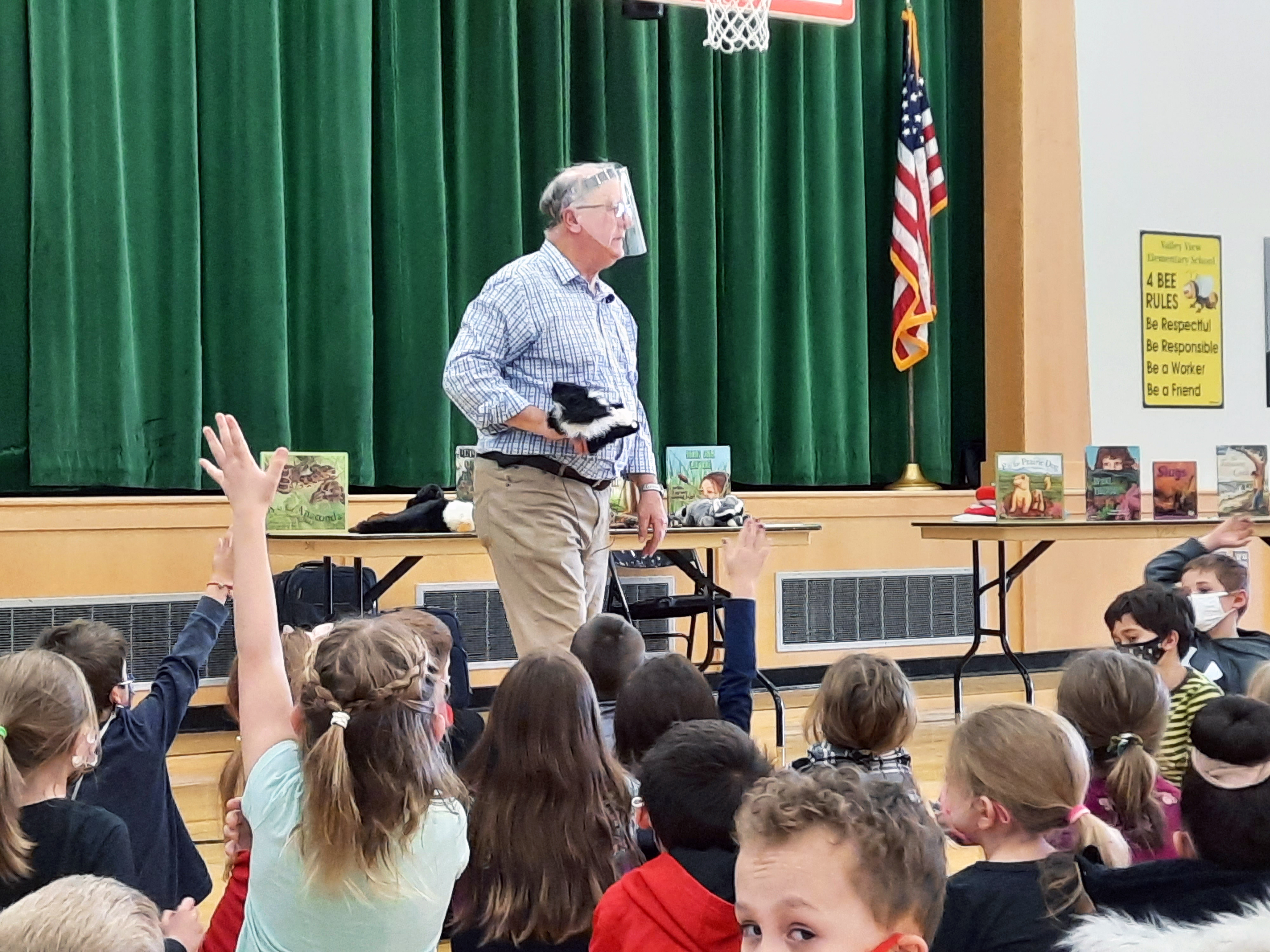 VVES author visit