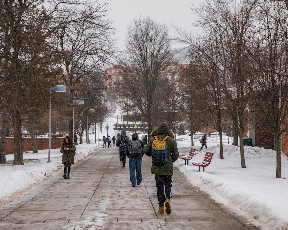binghamtonu's tweet photo. It's the last day of classes! Give yourself a pat on the back for another successful, memorable semester! https://t.co/P31l25SqS2