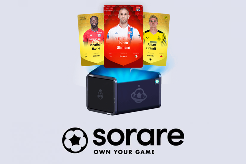 lequipe's tweet photo. [#Concours] Tentez de gagner une carte limited de Jonathan Ikoné, une carte limited de Julian Brandt et une carte rate d'Islam Slimani ! 

Pour participer, RT ce tweet + inscrivez-vous sur @Sorare sur le lien suivant : https://t.co/woSisls1gb https://t.co/iRoDnR2mgt