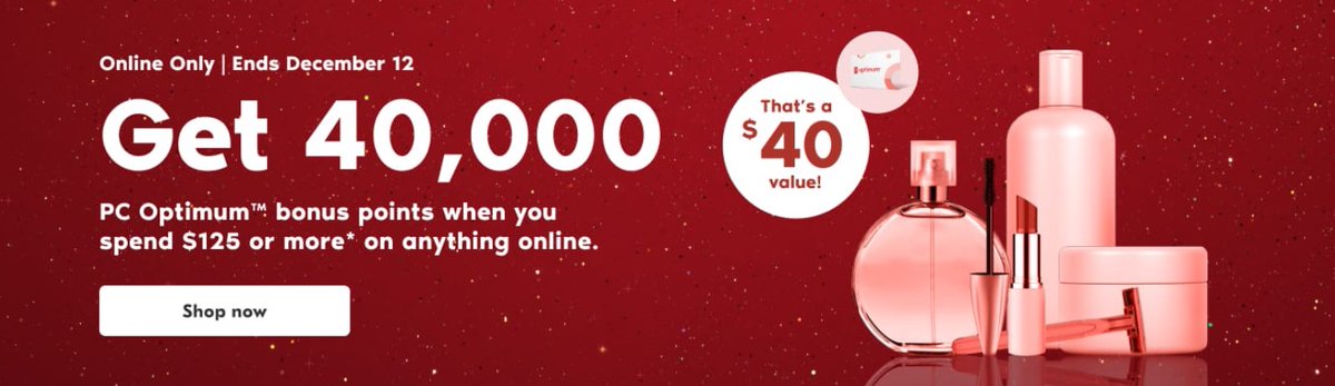 Spend $125 at Shoppers Drug Mart online, get 40K PC Optimum Points https://t.co/yy5tVtwDKp

Works on games, consoles, accessories, etc https://t.co/Zdc97gl7ju https://t.co/0caHxQossc