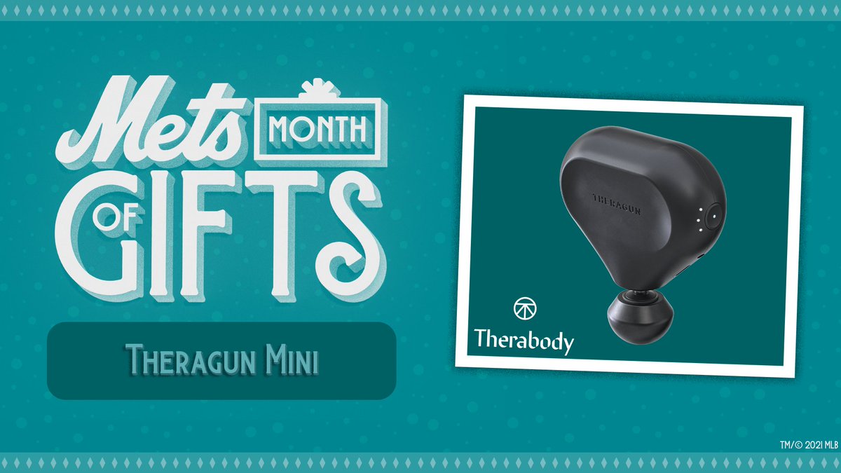 Mets's tweet photo. 🚨 RT TO WIN 🚨

Retweet this for a chance to win a Theragun Mini courtesy of @therabody. We will choose two winners! #MetsMonthOfGifts https://t.co/LM4flfvTbT