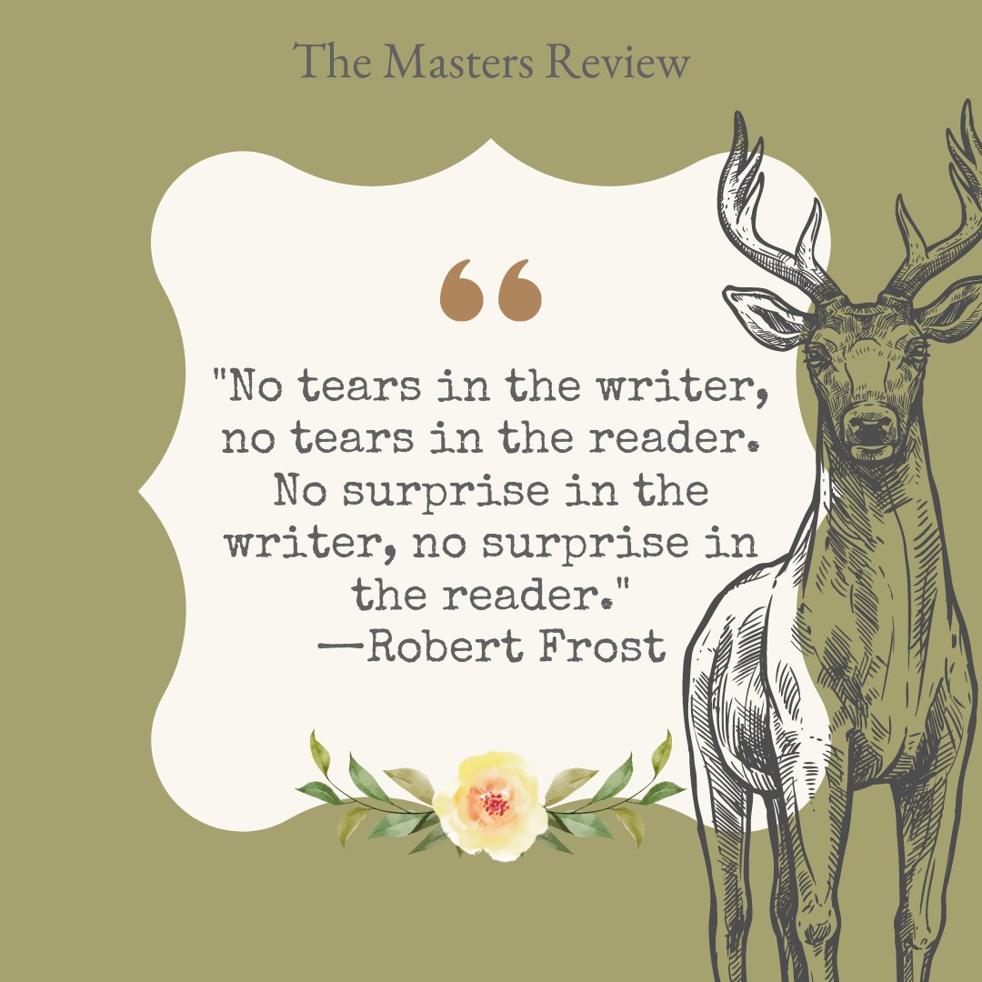 MastersReview's tweet photo. Tune in to your own emotions as you write. If you're not affected by your words, it can be difficult for readers to be affected as well. #themastersreview #writingtips #writersofig https://t.co/8k3QGlCCva