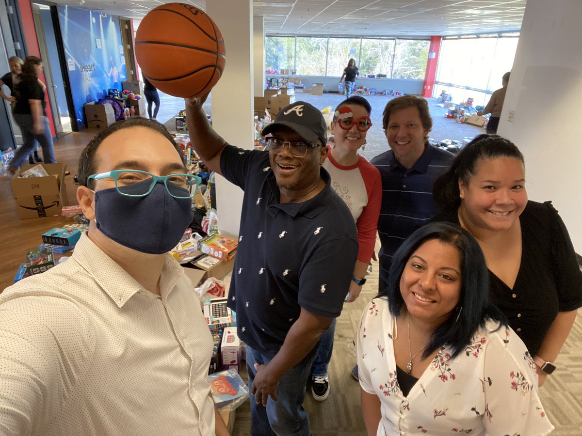 Working on an awesome piece with <a href="/JohnnyMagic1067/">Johnny Magic</a> and these amazing volunteers at #BabyDJ toy drive. They’re gearing up to help THOUSANDS of Central FL families have toys this holiday season. Story coming soon to <a href="/MyNews13/">Spectrum News 13</a>