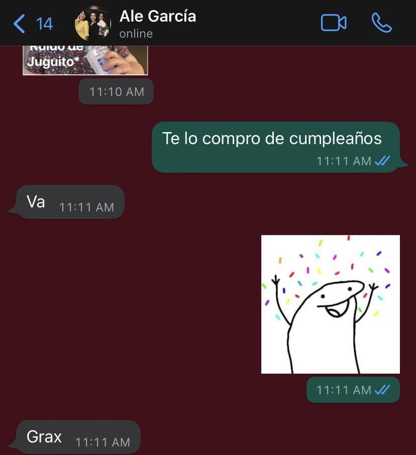 liligagarcia's tweet photo. Le dije a mi hermana que le compraba el boleto de Dua Lipa de cumpleaños y esta fue su respuesta:
#Expresiva 🥲 https://t.co/kaUrsTZ7d6
