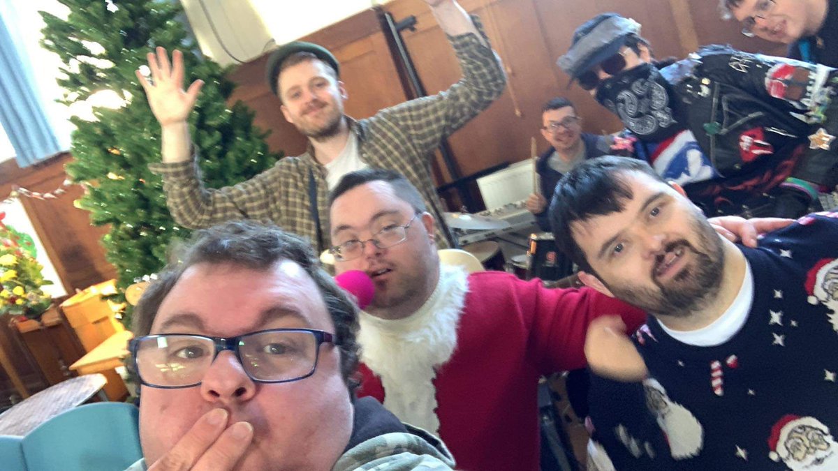 Last rehearsal of 2021. <a href="/Delta7theband/">Delta 7</a>  sends thanks and love to our community of family, friends and fans.  If you feel different, lonely or sad, reach out, find people who 'get' you!  Stay safe and positive! <a href="/PRSFoundation/">PRS Foundation</a> <a href="/mencap_charity/">Mencap</a> <a href="/ace_national/">Arts Council England</a>  <a href="/Delta7film/">Delta 7</a> <a href="/MindCharity/">Mind</a>