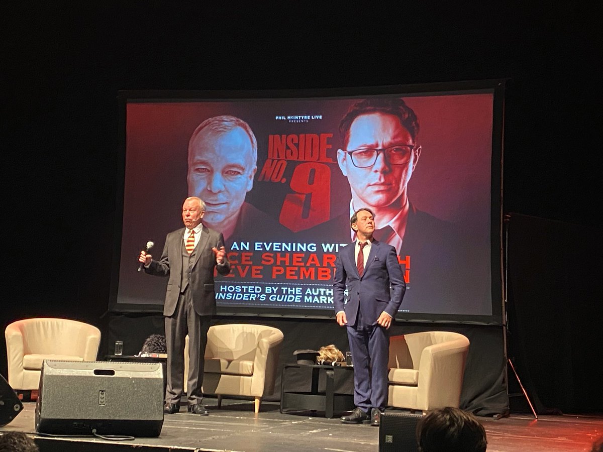 StuartNatkus's tweet photo. Fab Night watching @SP1nightonly and @ReeceShearsmith talk all things Inside Number 9 with the odd league of gentlemen and psychoville references in York tonight https://t.co/ctLAboDXaY