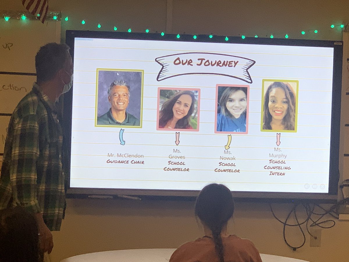 So much fun and lots of giggles while sharing our college &amp; career journey (&amp; some throwback pics) with the AVID students today. Thanks for having us @mrscollins_AVID 💛