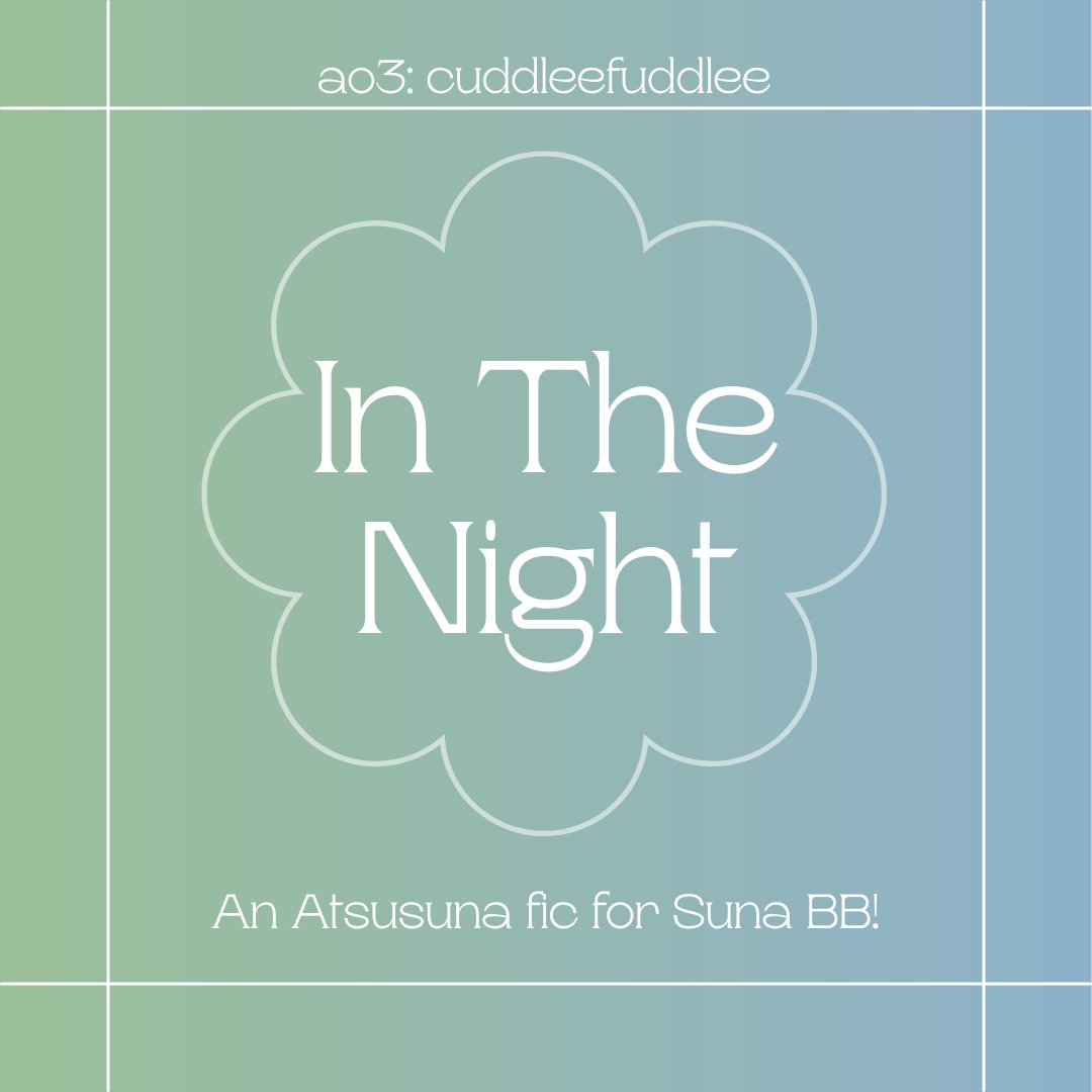 sunasimps's tweet photo. 🌃 in the night | t, 7.3k

🌃 an atsusuna college au meet cute for 
@sunabigbang ! computer science student suna keeps running into ceramics student atsumu at the same cafe late at night bc they're clowns. ty @snottle for the art below! 

🌃 https://t.co/VGR44VLRh5 https://t.co/1mVj6SKERI