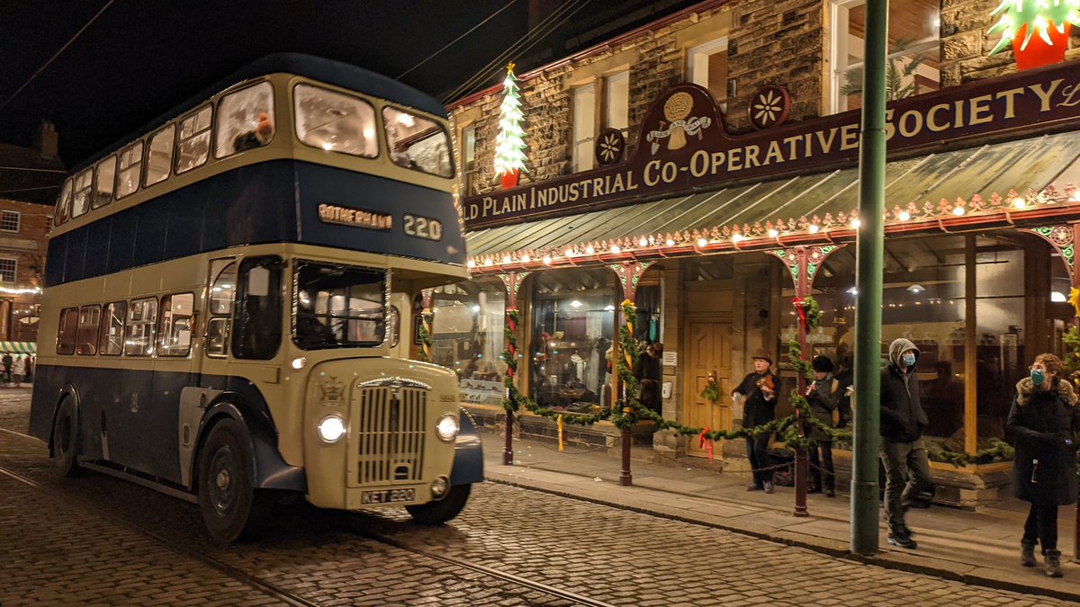 Beamish_Museum's tweet photo. We've enjoyed a fabulously festive Christmas Evening 🎄 we'd love to see your photos if you joined us! 📸 #ChristmasAtBeamish https://t.co/sIJ9EPEO6h