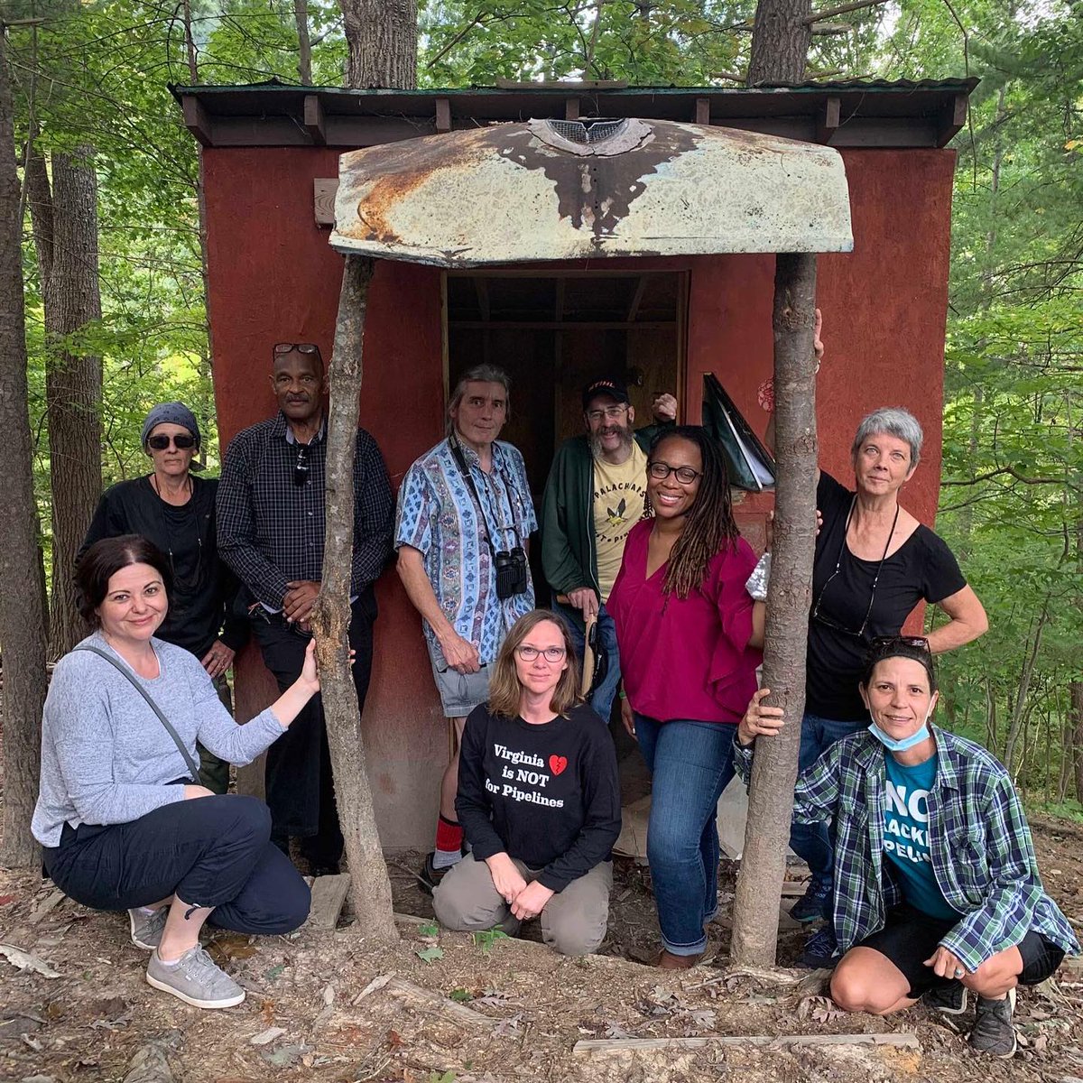 Join us and the fearless activists fighting to stop the construction of the Mountain Valley Pipeline. We stand by our commitment to protect the land and environment using our collected voice.  Liberation for all, our people, our land, our water. powhr.org/violation-vigi…