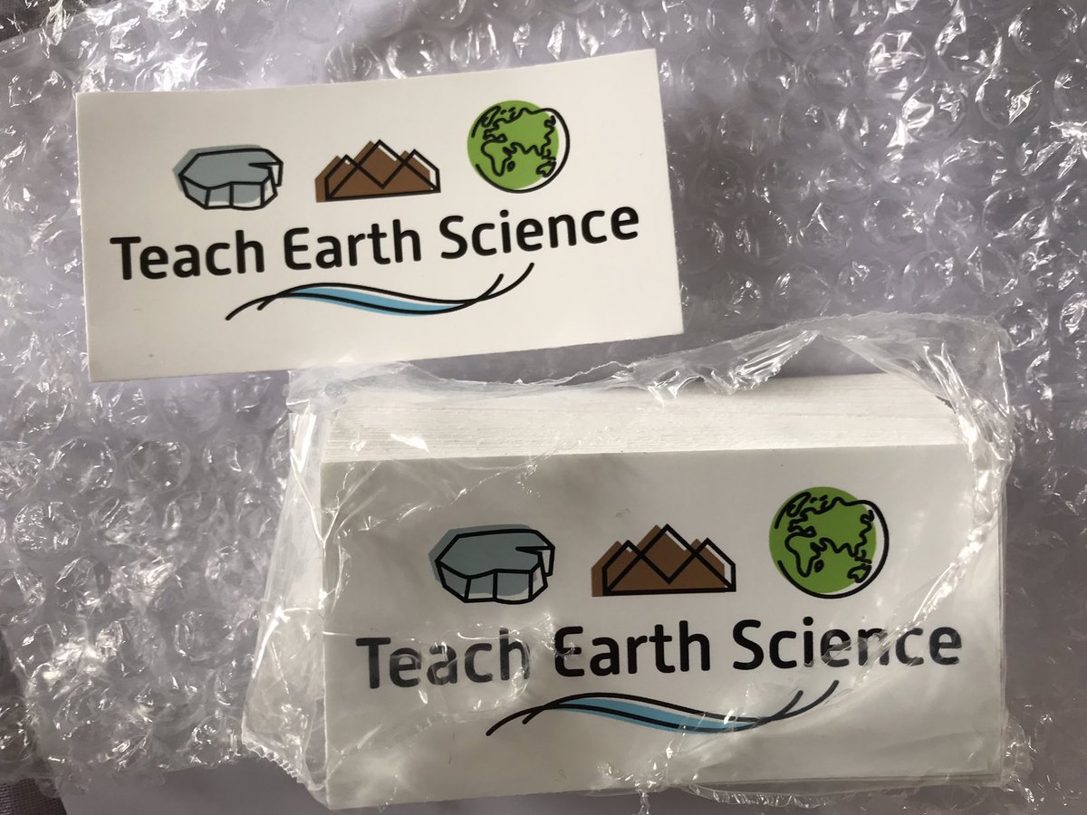 We are still working on our website and launch, but meanwhile we have stickers 🤩 #geology #EarthScience #TeachEarthScience #GeoscienceEducation