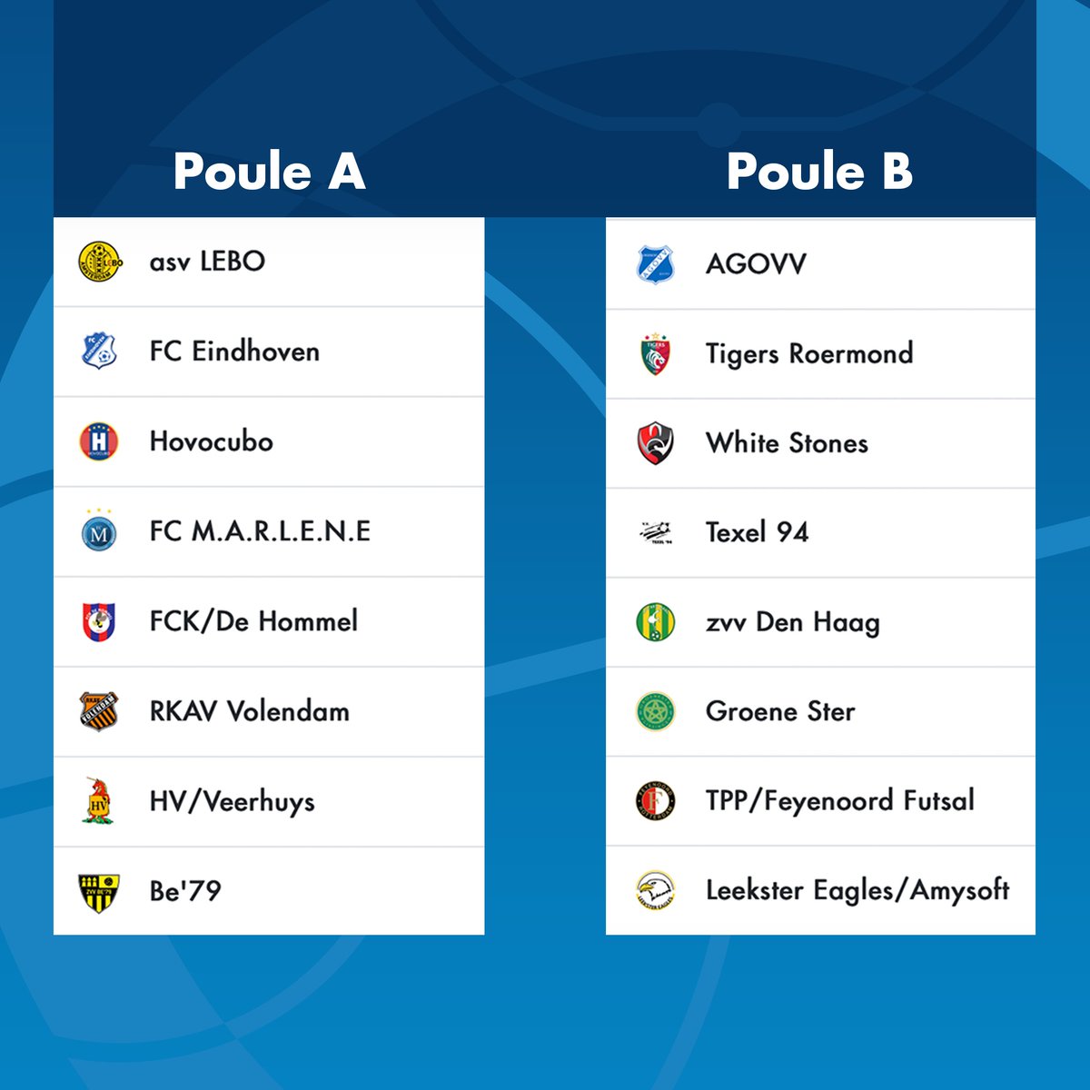 Eredivisie Futsal tweet media
