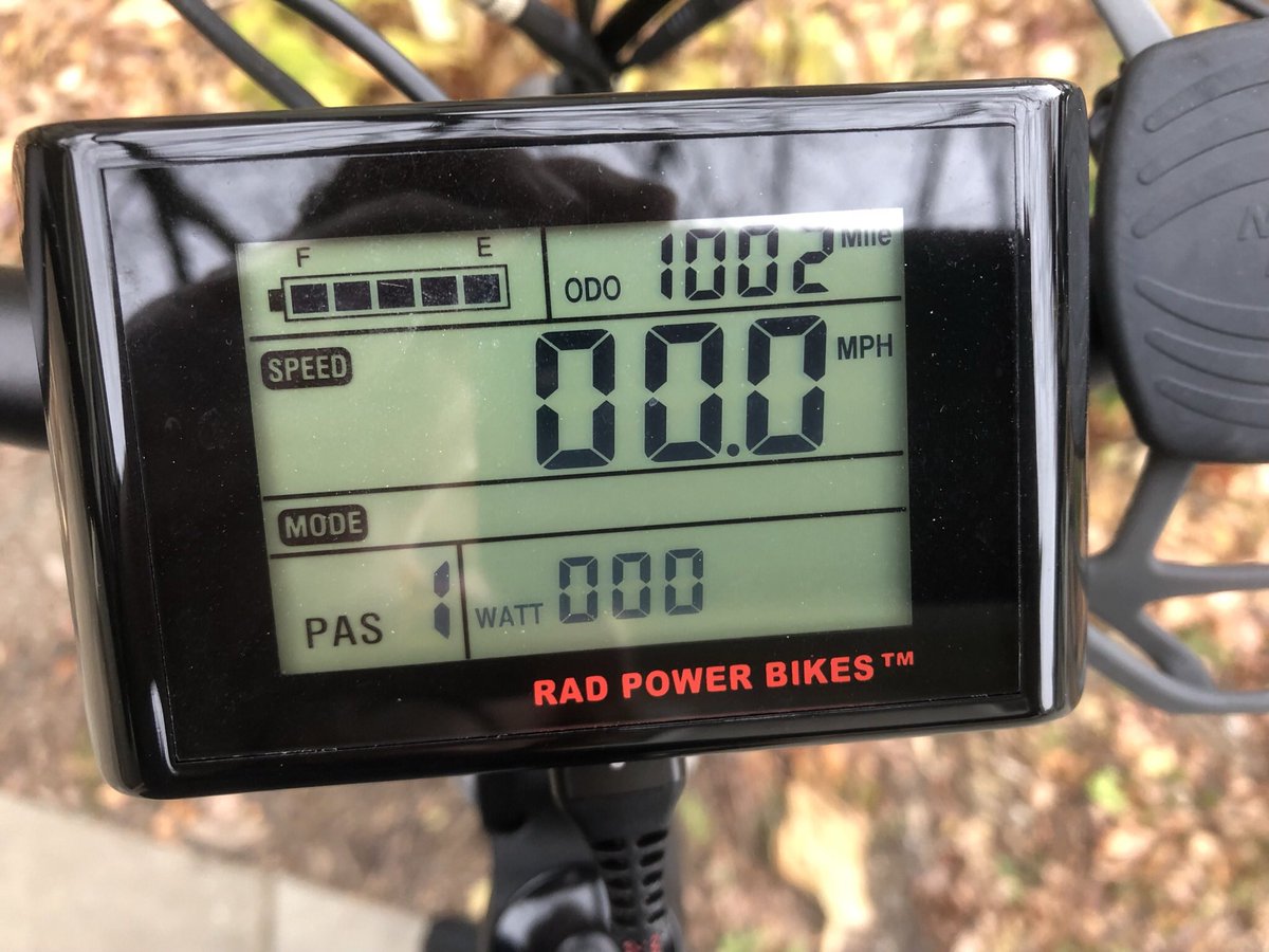 McBalick's tweet photo. @natalia_barbour Sold our SUV last Spring. Just put 1002 miles on our ebike. 1002 miles we didn’t drive our car https://t.co/zdjfstGki1