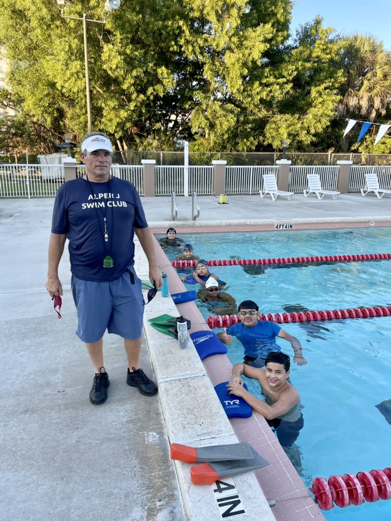 j_alper's tweet photo. Wishing Coach Roy good luck at the Sr. Games this weekend 😎🌴🏊🏽‍♀️ https://t.co/PMsBuAftfi