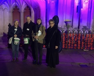 key_changes's tweet image. This week Key Changes would like to say a MASSIVE Thank You to Winchester Music Club &amp;amp; TakeNote Choir, whose events raised  £518 for the charity. 
Also a huge thanks to our door collectors, seen in the image below, Claire, Owain and Sarah.
#keychanges #musictherapy #thankyou
