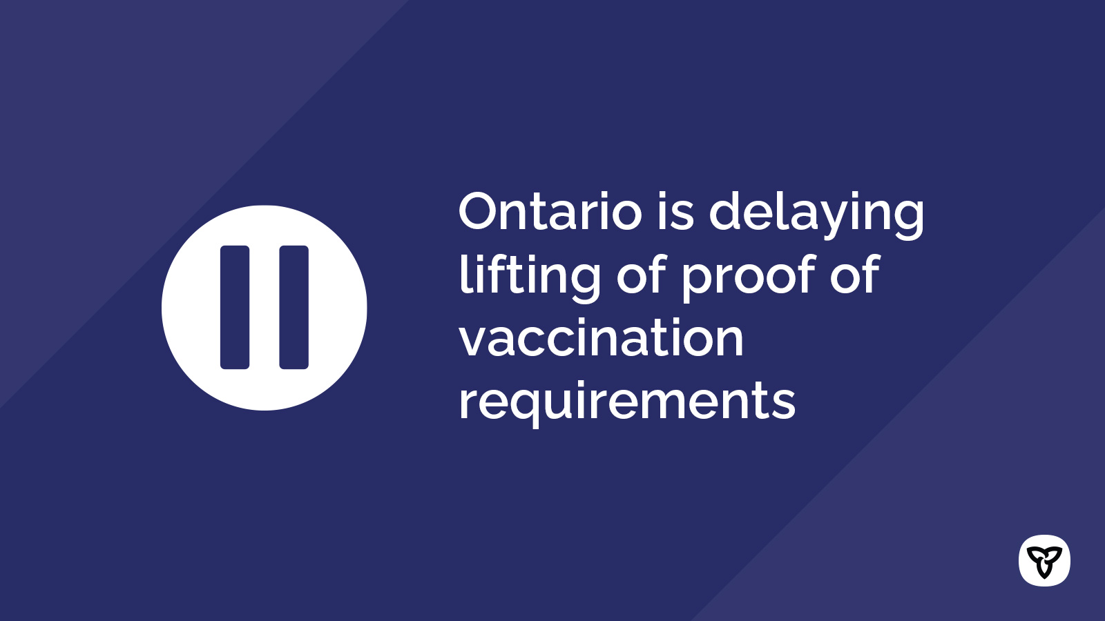 Ontario Ministry of Health on Twitter "Starting January 4, Ontario