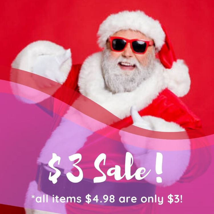 WearMakeChange's tweet photo. The $3 Sale! All items marked $4.98 are only $3 this week, now through 12/17. - https://t.co/0HVLbRMBSy https://t.co/lgLoWqY0Py