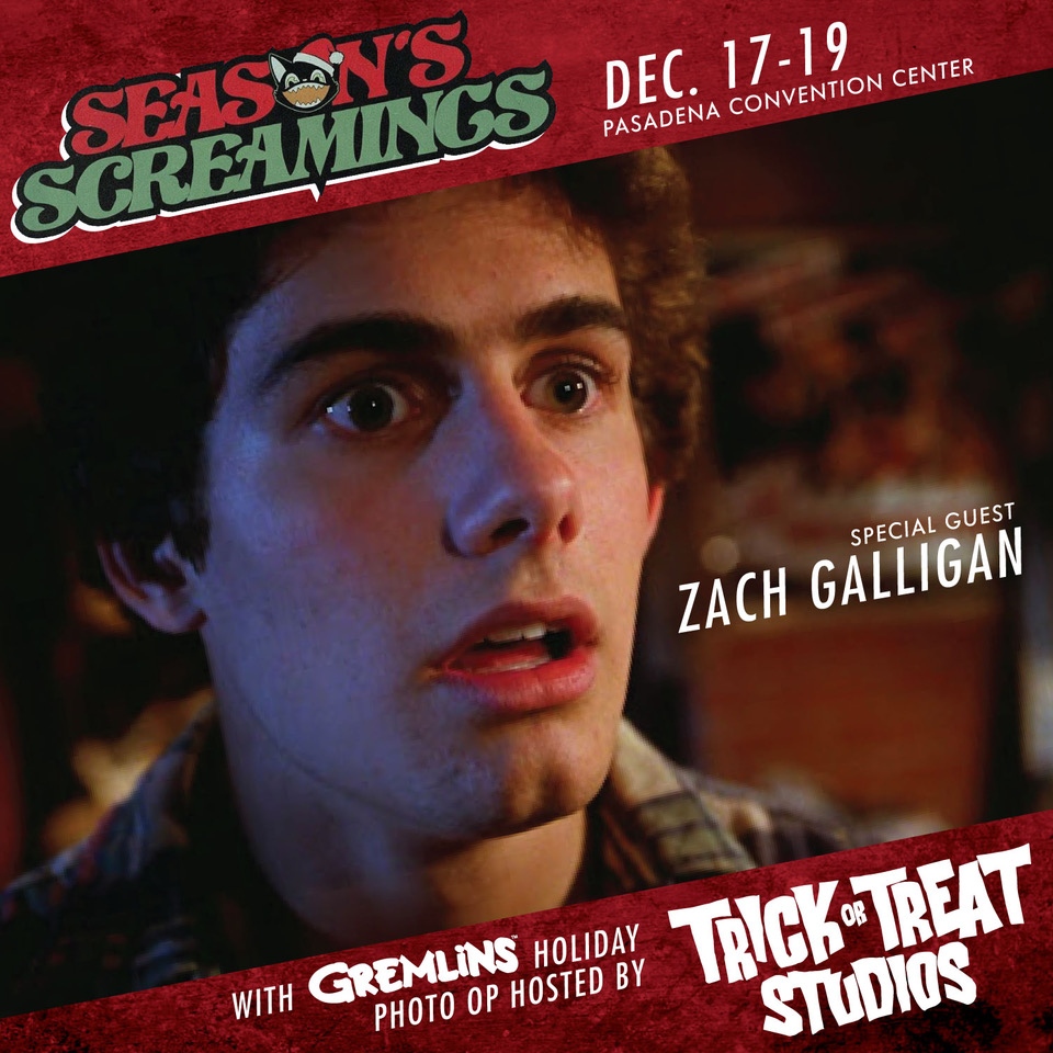 TrickorTreat831's tweet photo. Season's Screamings is coming to Pasadena Dec. 17 - 19!
Use code GIZMO for 25% off general admission! 🎄
(Discount can not be applied to previously purchased tickets.)
https://t.co/WsdvbhtZxz
#trickortreatstudios #gremlins #gizmo #horrordays #horrorgift #photoop https://t.co/RpHRsdaZ5w