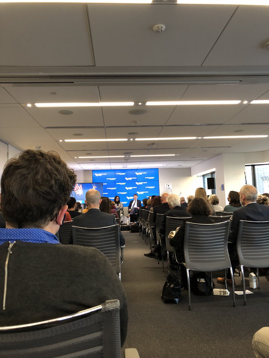 “Climate change changes everything.” - <a href="/Gina_McCarthy/">Gina McCarthy</a> explains the urgency and optimism underlying her work for <a href="/POTUS/">President Donald J. Trump</a> administration today at <a href="/AmalgamatedBank/">Amalgamated Bank</a> climate and jobs event in Boston. #climateinvesting #climatebanking #greenbanking #climatejustice