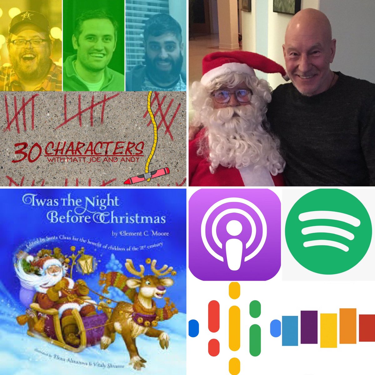 30CharactersPod tweet picture