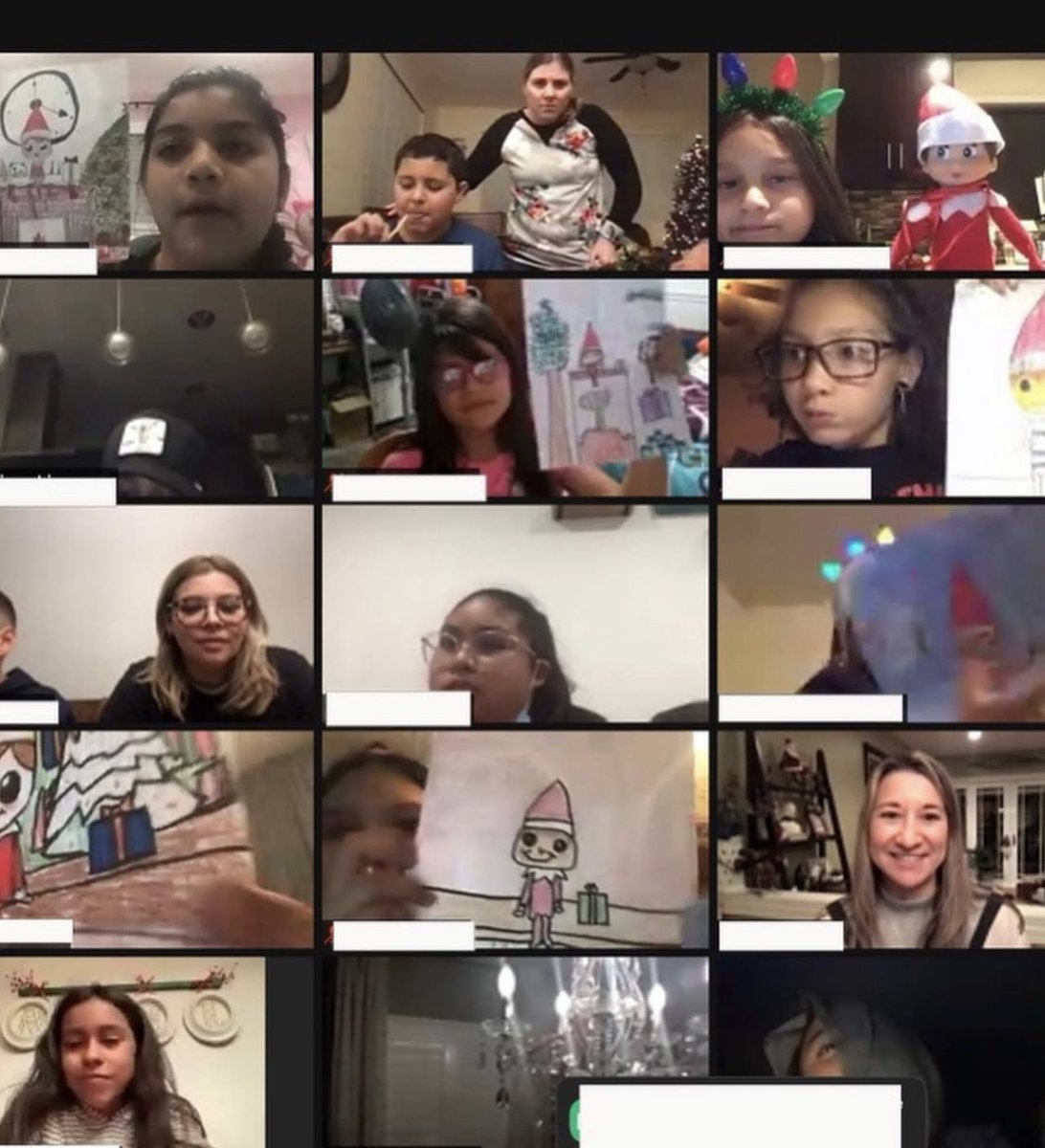 OldRiverGators's tweet photo. ORS families and staff enjoyed Elf on The Shelf story night by Mrs. Jasich!! Thank You PTA for providing all our students with a goody bag to enjoy during the story time! We had over 150 families and staff join our special zoom story night!! @downey_unified https://t.co/9Gs4Mu6cLJ