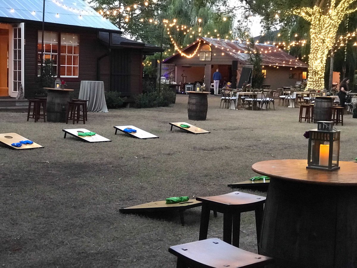 TheAcreOrlando's tweet photo. The party doesn't start until...  What's your go to party essential? We love a good dance circle and corn hole tournament!🕺We are having so much fun with all the holiday parties this month and we still have so many more to go🥳

#corprateevent #holidayparty  #orlandovenues https://t.co/0nVvuRFz2U