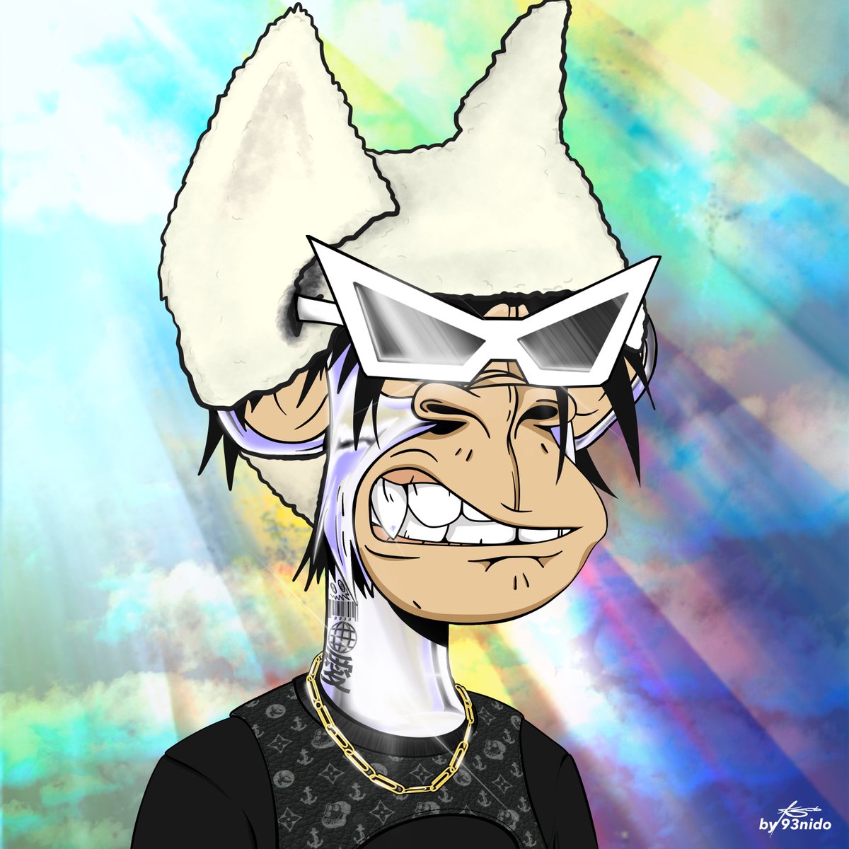 93nido's tweet photo. ✨NFT GIVEAWAY DROP✨

ASCENDED APE #24 - "VIBEMASTER"

🚨out now🚨

To enter:
🙌Retweet
💜Tag 2 homies

One edition of "VIBEMASTER" will be gifted to a lucky winner! 🥳https://t.co/DjQ1nXOM0f https://t.co/kBzKSUwn6z