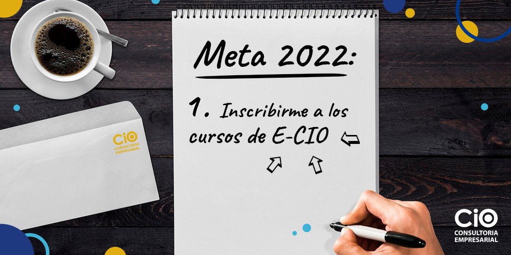 Cio_mx's tweet photo. Que una de tus metas de año nuevo sea elevar la rentabilidad de tu empresa con el apoyo de E -CIO. https://t.co/MtIQpBOSYm