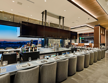 GrayleafStudio's tweet photo. Our custom bar tops are looking sleek and beautiful in the clubhouse of the luxurious golfing community, Seven Desert Mountain. 

https://t.co/eLeYpuuUS2 https://t.co/8q1Q4brmgg