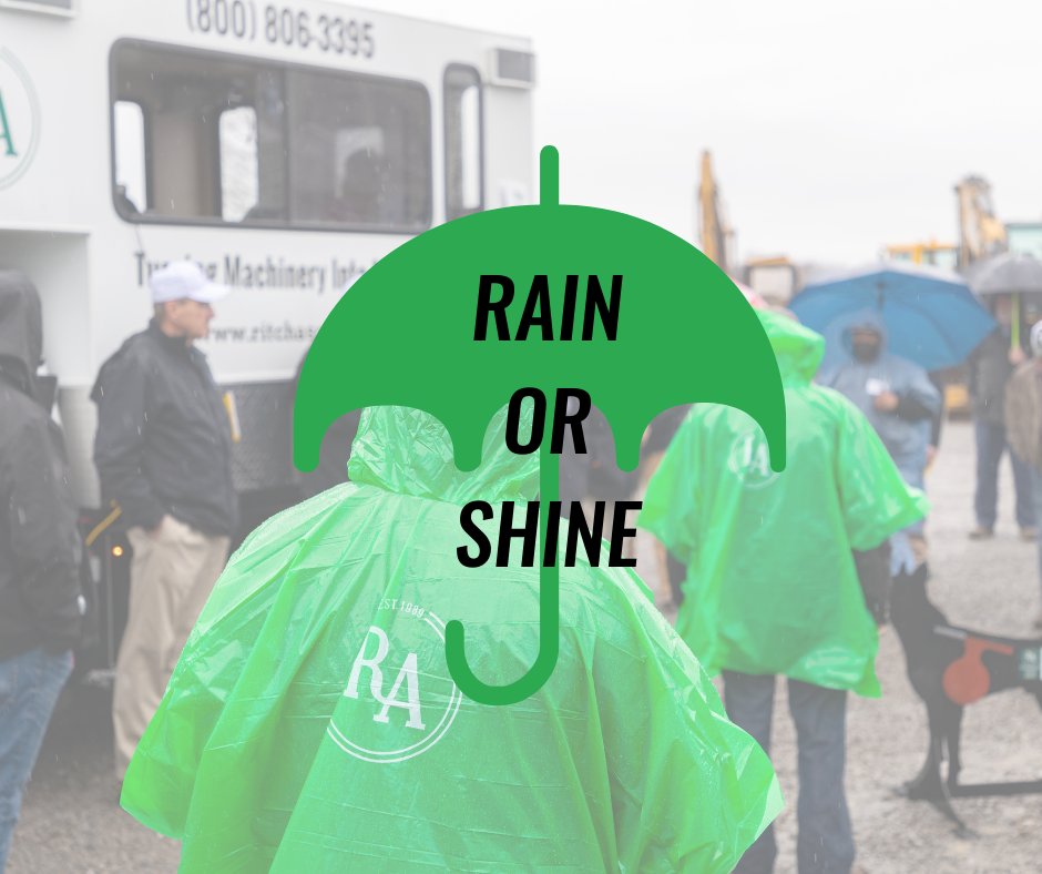 Rain or Shine, tomorrow is Auction Day! Start time 9am (CST)- mailchi.mp/ritchason.com/…