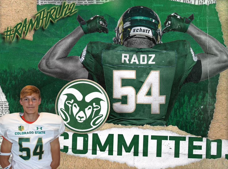 After a great call with @CoachSheff_CSU I’m excited to being staying in state and having the opportunity to play football for CSU! I’m excited for <a href="/CoachJayNorvell/">Jay Norvell</a>’s vision for the future of Ram football!    #RideOrDie Go Rams! 🐏                      <a href="/CreekFB/">Cherry Creek Football</a> <a href="/CCNextLevelFB/">Cherry Creek Next Level 🏈</a>