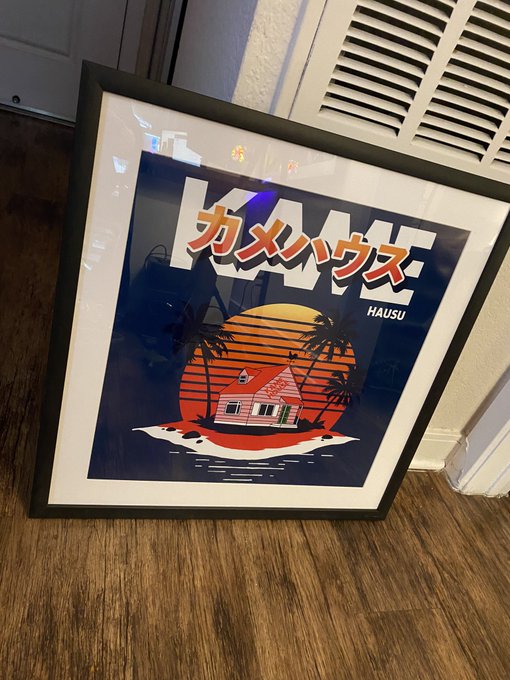 Kame House boi just got secured in a frame and it makes me feel a way. 🏠 #DragonBall https://t.co/N5<a href="/tag/dragonball"class="tags"><span>#dragonball</span></a>