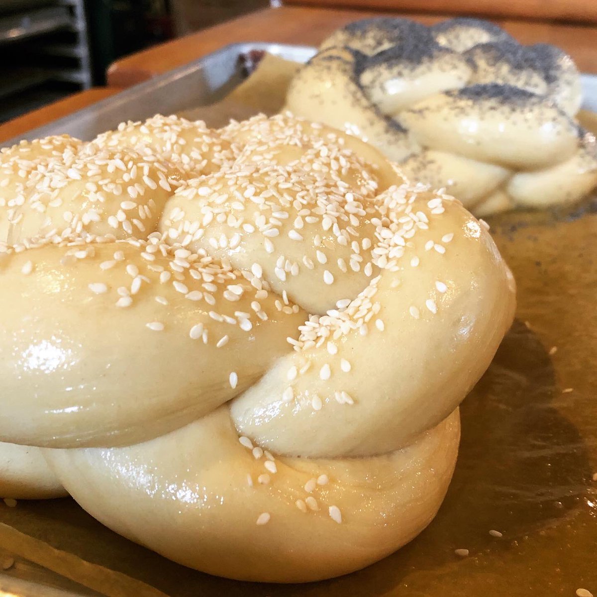 CremaPDX's tweet photo. Every Friday is a #challahday here!

#cremalove #cremapdx #challah #breadbraid #pdxbakery #pdxcoffee #portland #pdxeats https://t.co/0dLfttxcvK