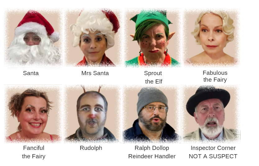 Murdered4Money's tweet photo. The cast of next week's dinner theatre Ding Dong Merrily and Die! (check out Sprout's expression, not a happy Elf!)
https://t.co/X2jb6rGs1p
#christmasparty #Murdermystery #MurderedforMoney #Elves #Fairies #Concordeclub #Dinnertheatre #Eastleigh #Southampton #Chandlersford https://t.co/hbNpb6XLkg