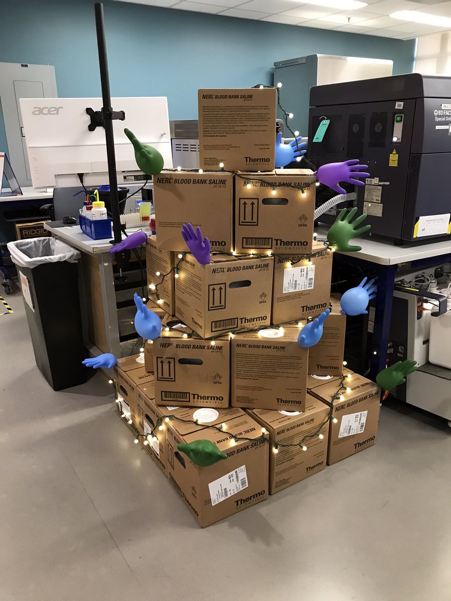NKSerwas's tweet photo. Holiday spirit in the @UCSF #flowcore. Makes running my samples on the @CytekBio #Aurora so much more fun ๐thanks @c7Bispo and team ๐
https://t.co/RVA5xCcX6x