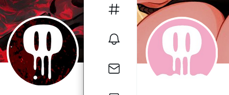 えちあかのアイコン結構好き。 