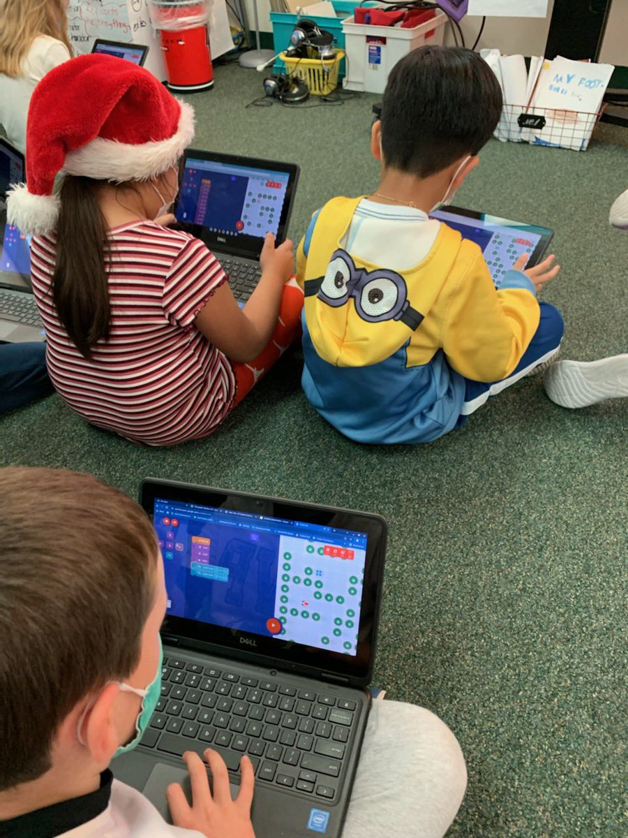 ahintz's tweet photo. Hour of Code Week @GattisRRISD 2nd Graders have been so excited about coding! Check out @2WolfWorld class in action. @RRISDTech @hourofcode https://t.co/q15l35SWCY