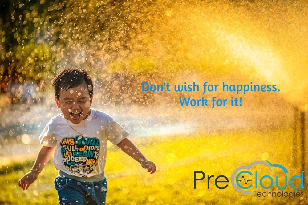 precloudtech's tweet photo. Don't wish for happiness, Work for it! #precloud #jaibanorganics #islamshaikh https://t.co/vJaZ6rSqJw