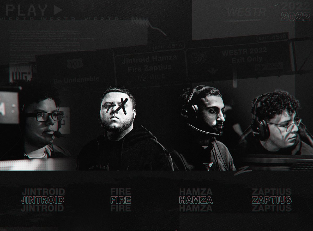 what's challengers without a new westr roster?

introducing #WestR🌴 2022

🌊 <a href="/Jintroid/">Jaylen</a> 
🌊 <a href="/Fire40/">Rob Le</a> 
🌊 <a href="/HamzaFrosty/">GloFrosty</a> 
🌊 <a href="/Zaptius/">zaptius</a> 
 
lets get to work fellas.
#BeUndeniable☀