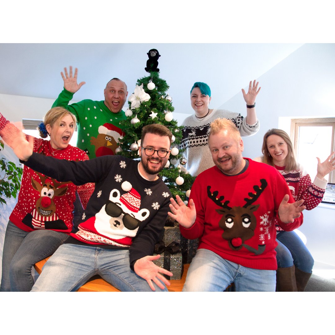Happy #ChristmasJumperDay from Silverback®

#Savethechildren #Troop #ChristmasJumper #FestiveFun #Holidays #Xmas #Christmas #Surrey #CreativeAgency #Surreylife #Yourcreativepartner #Fun #Happy #Christmastime #ChristmasTree @savethechildren
