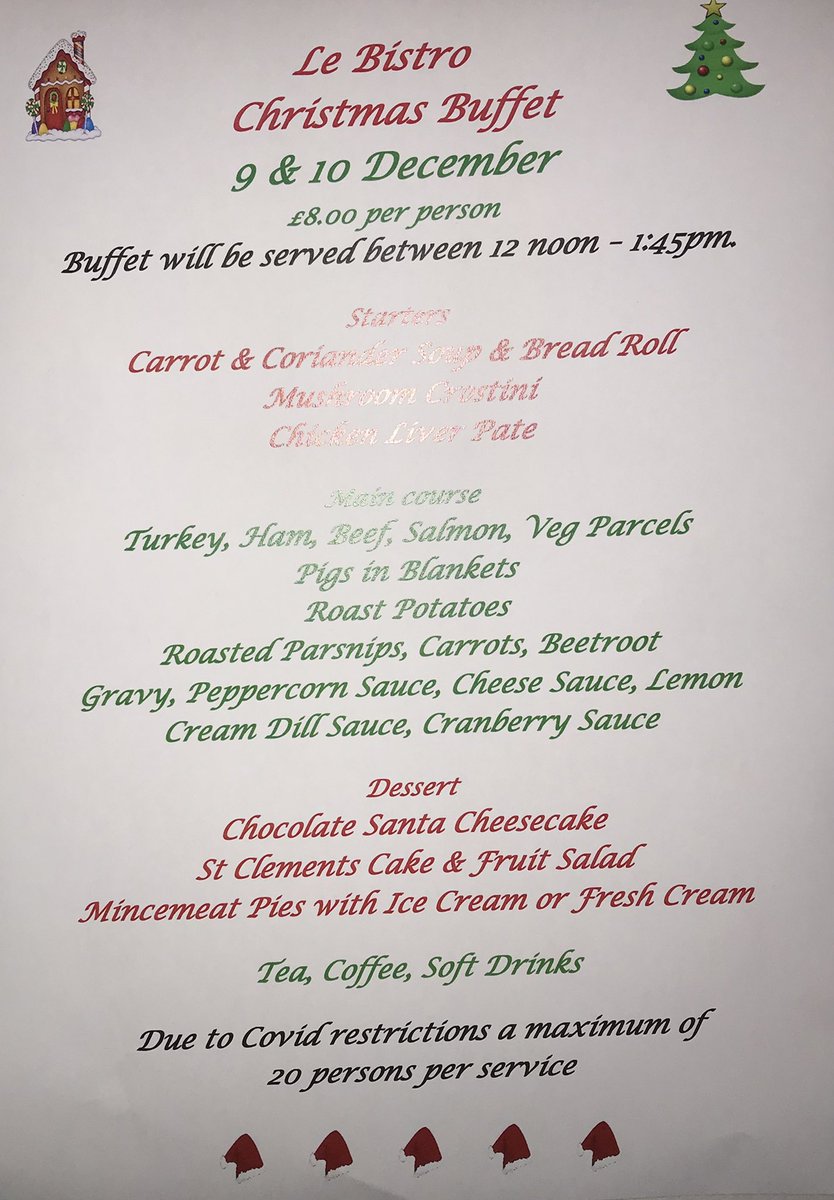 Christmas Lunch…Day 2. Hosted by our senior phase pupils. Well done to everyone involved for organising another fantastic festive lunch 🎄🎅🍽🎉