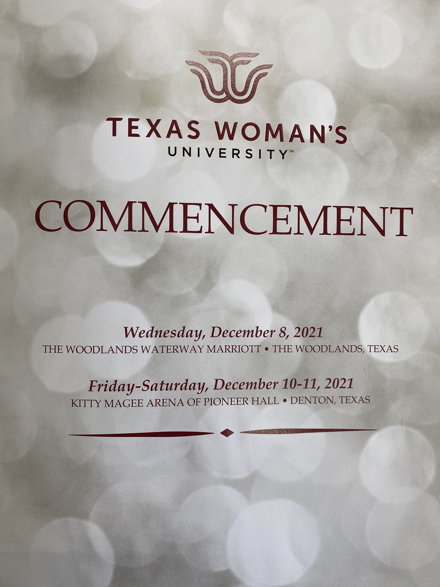 The faculty and staff congratulate all our August and December graduates! We are so proud of your accomplishments and thankful we could share in your celebration today.