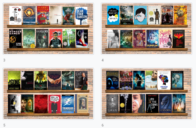 LibraryRHS's tweet photo. Have you seen our YA (Young Adult) Fiction book list? Pick a book to read this weekend &amp; borrow it from the library at 3pm today - drop by!
https://t.co/7ISt32HTky https://t.co/a1GdcLjcgg