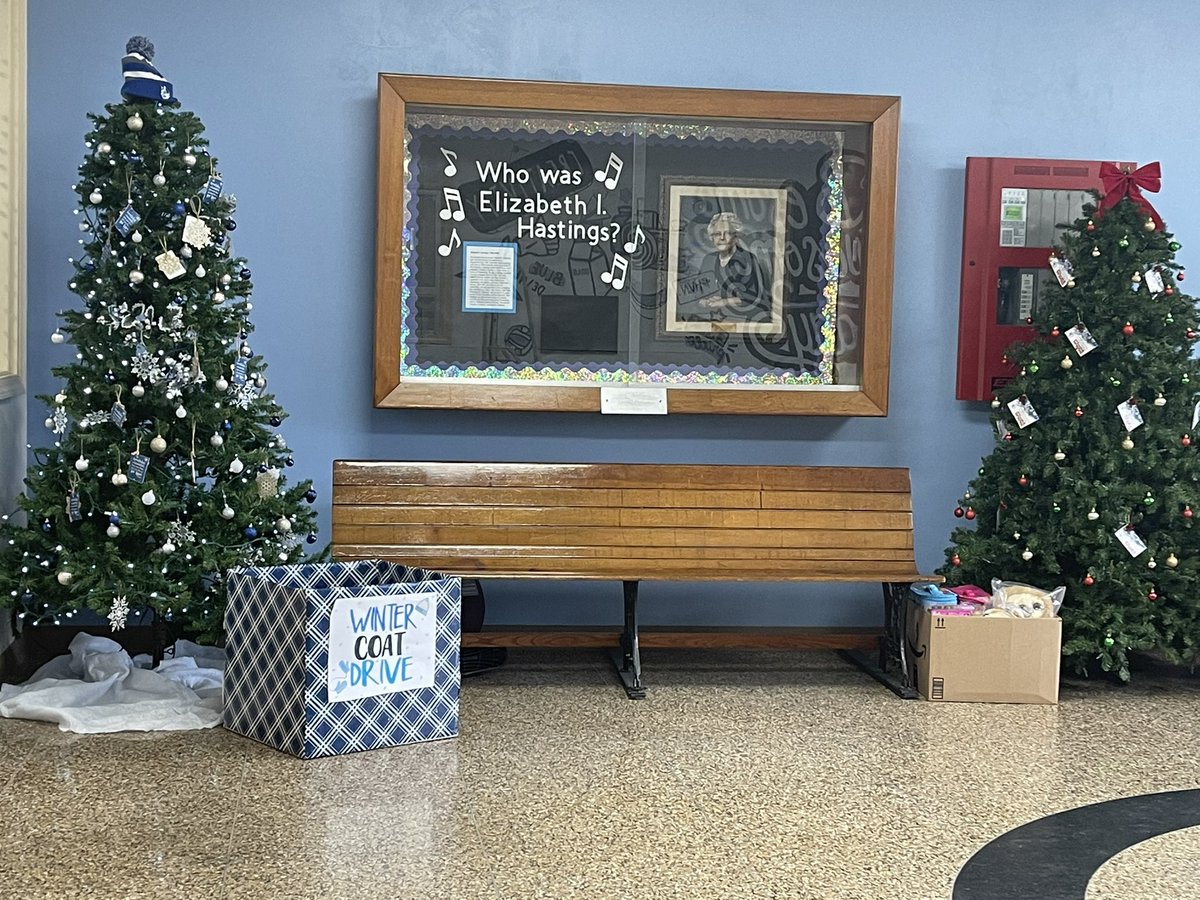 Happy Friday from EHMS! Thank you for your contributions to Toys for Tots and our Winter ❄️ Drive.
